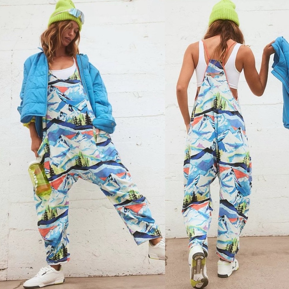 Free People Multicolor Jumpsuit